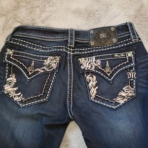 Miss Me Signature-Rise Bootcut Jeans - 28